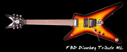 Dean FBD Dimebag Tribute ML Left Handed Guitar