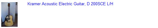 Some eBay sellers will list guitar as L-H only rather than Left Handed Guitar Some eBay sellers will list guitar as L-H only rather than Left Handed Guitar