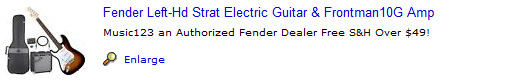 Some eBay sellers will list guitar with made up abbreviations rather than Left Handed Guitar Some eBay sellers will list guitar with made up abbreviations rather than Left Handed Guitar