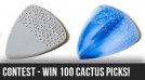 Competition CLOSED – Win 100 Cactus Guitar Picks!