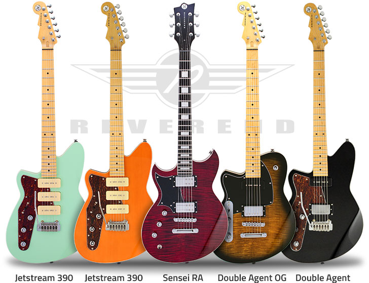Left Handed Reverend Guitars 2016