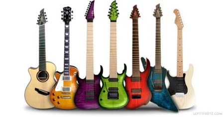 Left Handed Agile Guitars | LeftyFretz.com