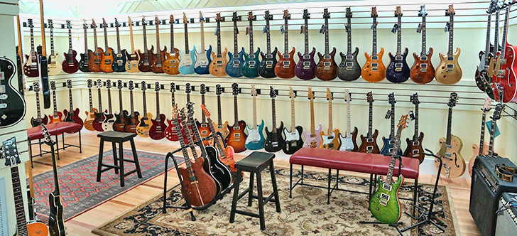 left handed guitar shop