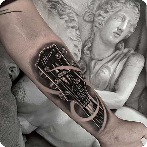 Guitar tattoo | Tattoo Ideas For Men & Women in 2024