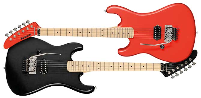 Kramer 84 Left Handed Guitars