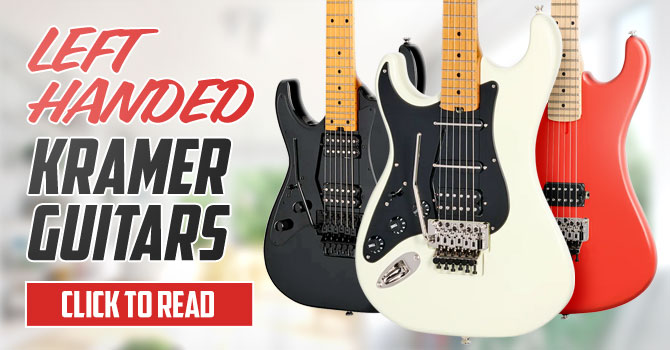 Kramer Left Handed Guitars