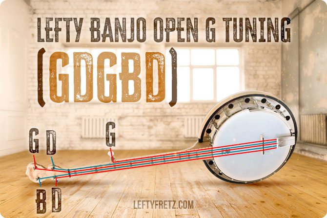 Left Handed Banjo Tuning