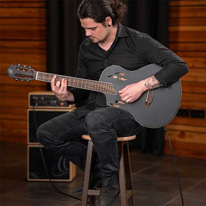Ortega Left-Handed Nylon String Guitars