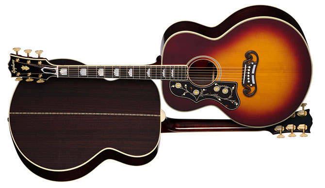 Epiphone Inspired By Gibson Custom Pre-War SJ-200 Rosewood Reissue Left-Handed