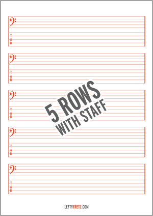 5 Rows With Staff