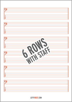 6 Rows With Staff