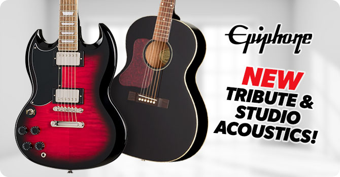 Epiphone Studio Left-Handed Acoustic Guitars