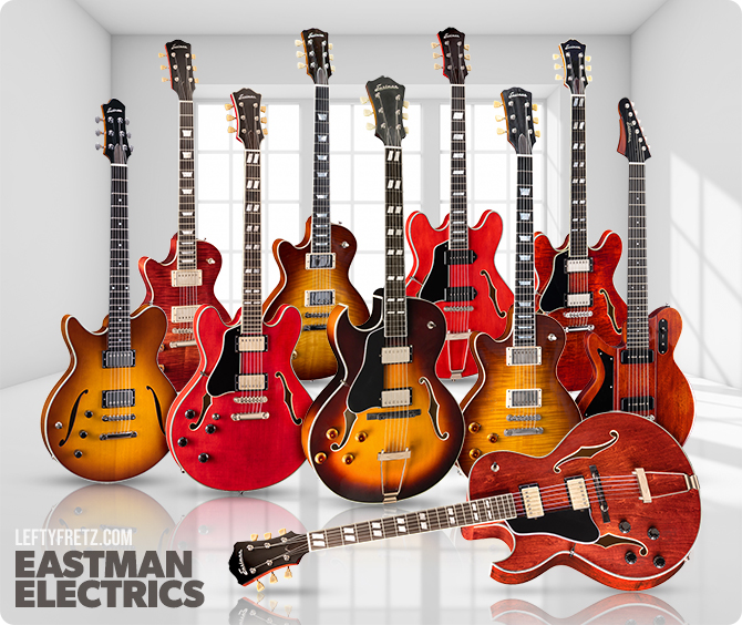 Left Handed Eastman Electric Guitars