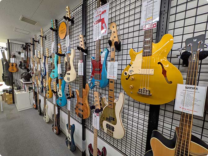 Tokyo Japan Left Handed Basses