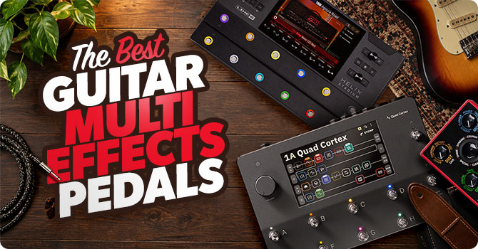 Best guitar multi-effects pedals featured in this guide