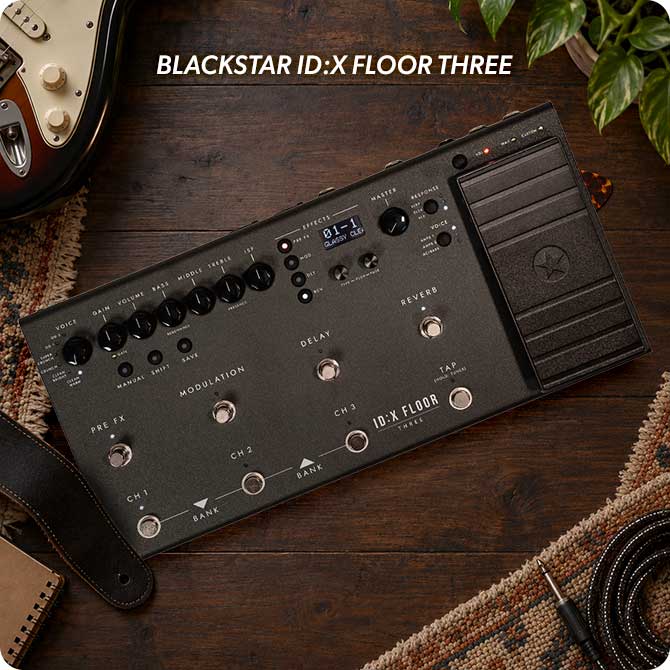 Blackstar ID:X Floor Three guitar multi-effects floorboard