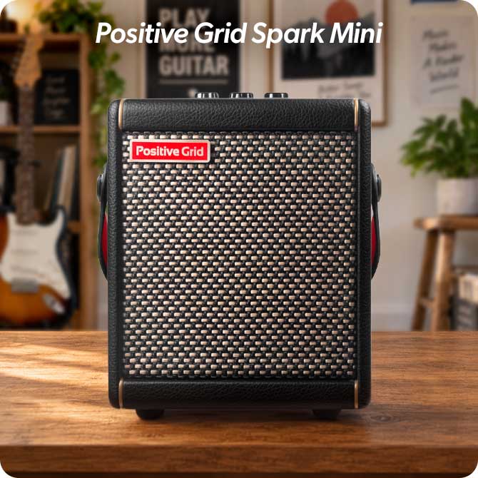 Positive Grid Spark MINI portable guitar amp