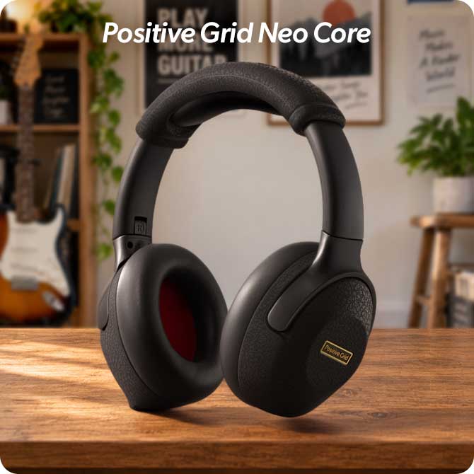 Positive Grid Spark NEO wireless guitar headphones