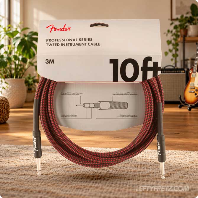 Fender Professional Series Tweed guitar cable